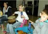 Left to right, Noel Besette, Macayla Large and Blake Large get into the groove at the Community Drum Circle_.jpg