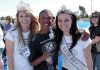 Miss El Cajon 2012 with Miss South Bay 2011 and Kenneth Johnson, winner of Long Jump at the Kiwanis Invitational Meet..jpg