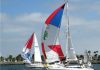 colorful boats of the 59 racing in the 8th Annual HospiceCare Benefit Regatta.jpg
