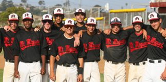 WEBBrad Moreno and his Matador teammates advanced to the third round of last spring's San Diego Section baseball championship playoffs. Photo by Phillip Brents.jpg
