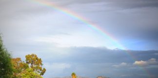 The Healing Place, Rainbow over Lindo Lake, photo by Cynthia Robertson.JPG