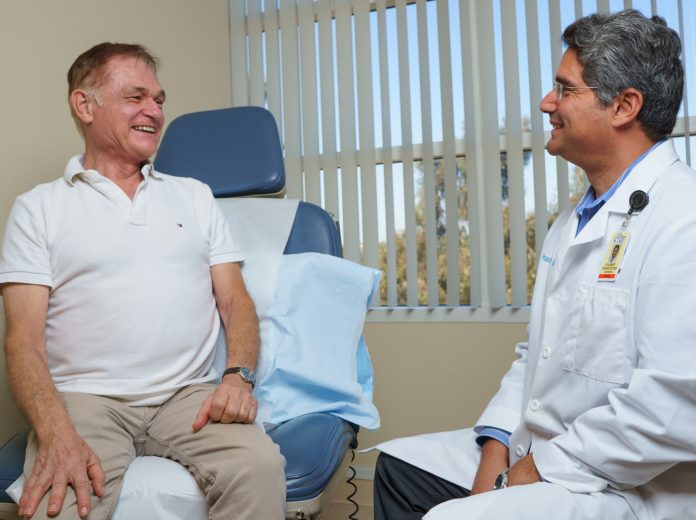 WEBDr. Tanagho and Tom Corbett - BPH patient.jpg