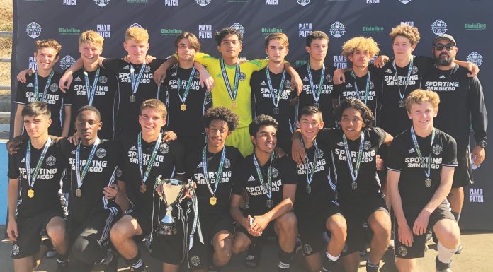 Sporting San Diego is happy to be back on East County training pitch