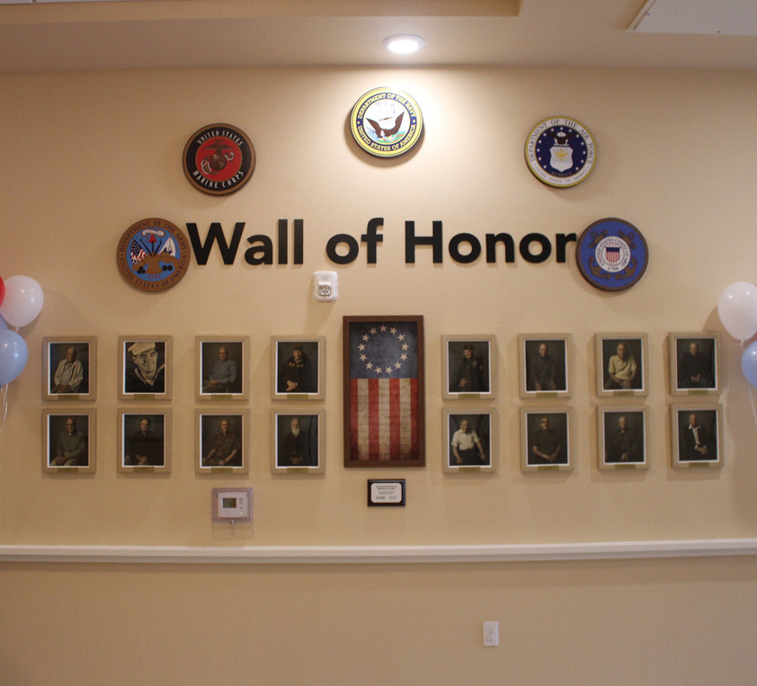 Wall of Honor unveiled at Westmont retirement center | The East County ...